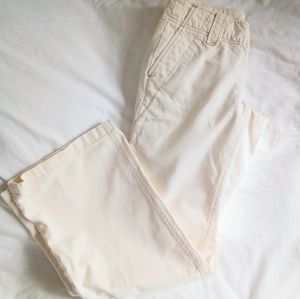 Banana Republic Off White Pants